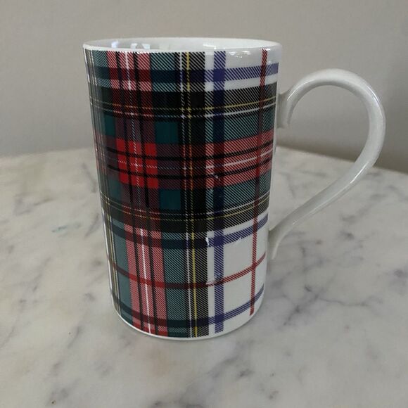 Dunoon Royal Stewart Tartan Stoneware Tea Mugs Made in Scotland Set Of 3 - Picture 9 of 11